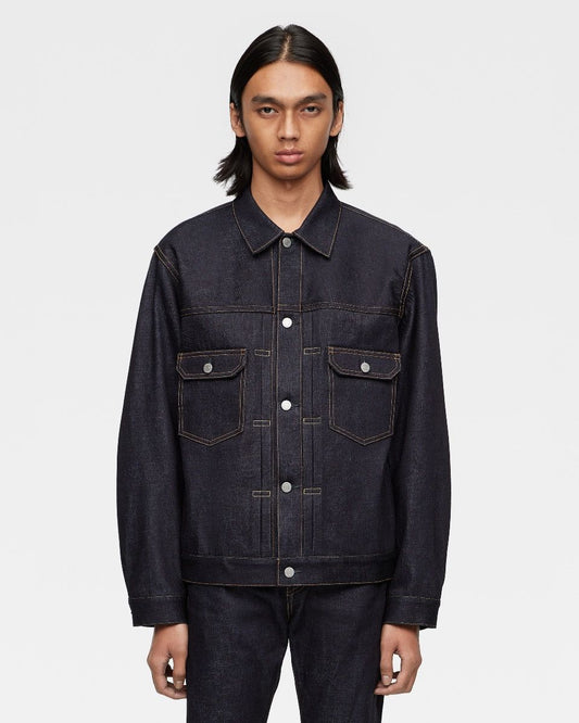 Momotaro Jeans #002 STANDARD TYPE 2 DENIM JACKET 14.7OZ Tokuno Blue MMGJ0002