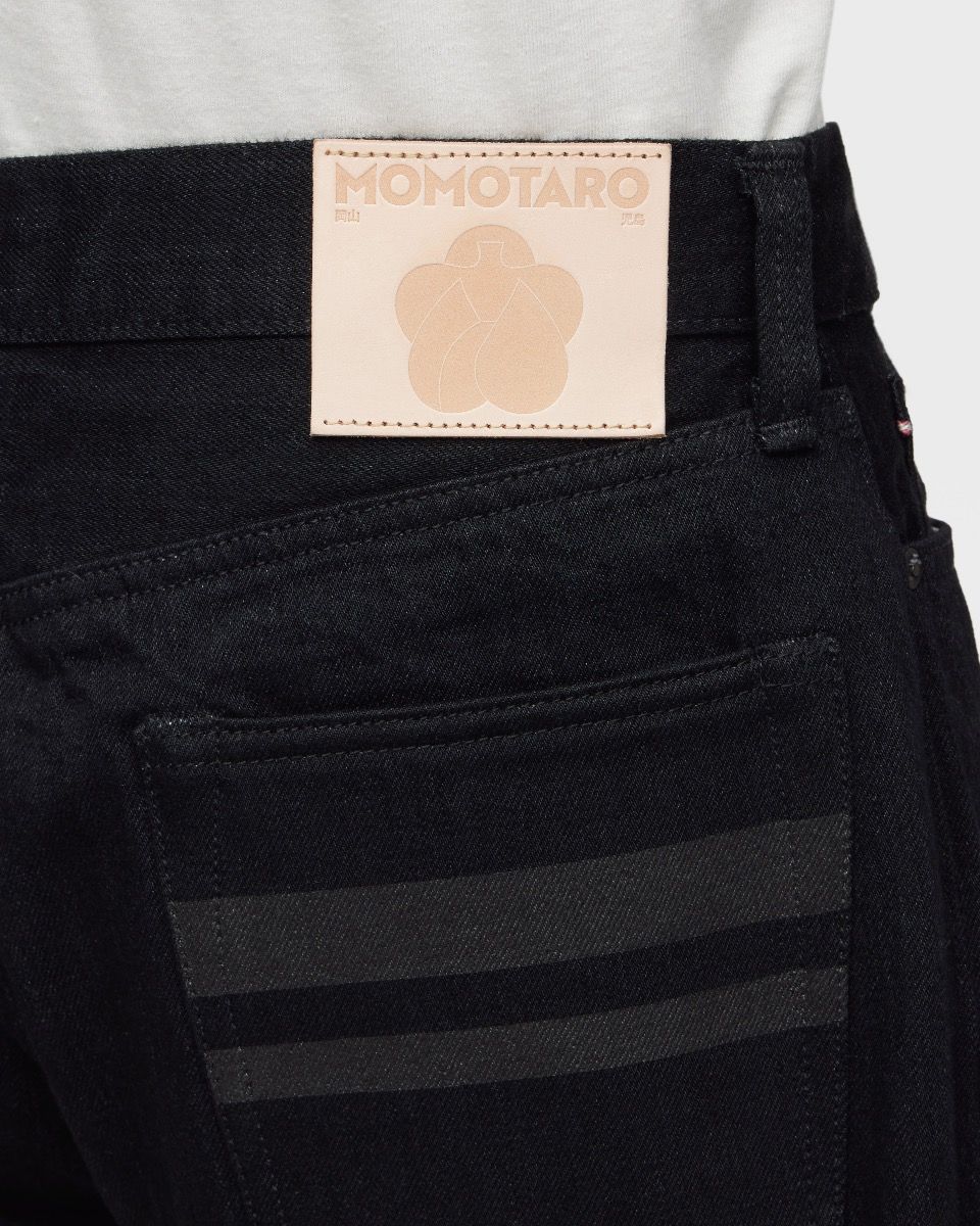 Momotaro Jeans #100 CLASSIC STRAIGHT 15.7OZ Black MMJZ1101