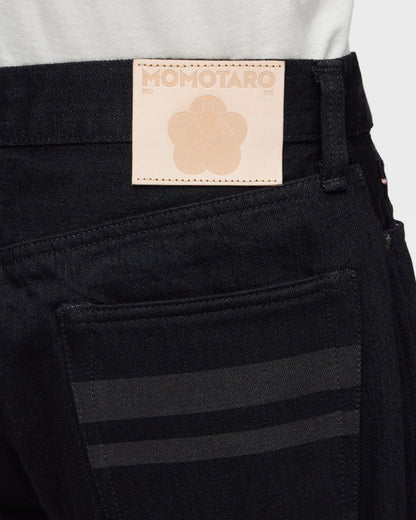Momotaro Jeans #100 CLASSIC STRAIGHT 15.7OZ Black MMJZ1101