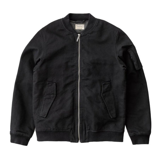 Alexander Canvas Bomber Black