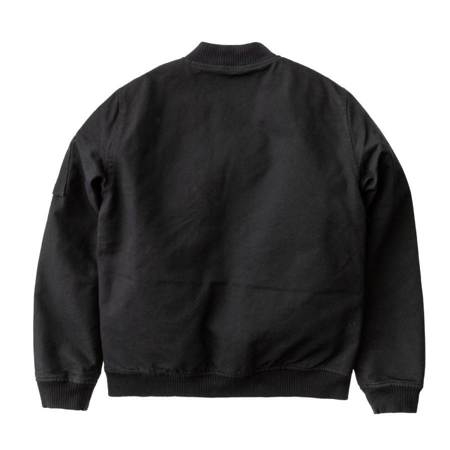 Alexander Canvas Bomber Black
