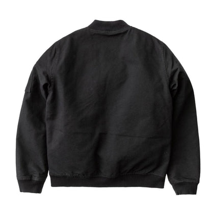 Alexander Canvas Bomber Black