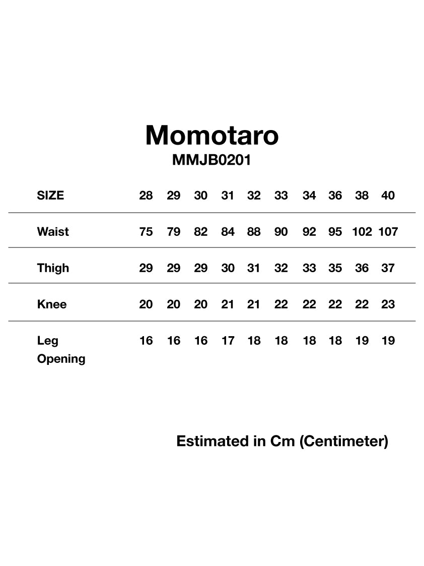 Momotaro Jeans #200 CLASSIC TAPERED 15.7OZ Tokuno Blue MMJB0201