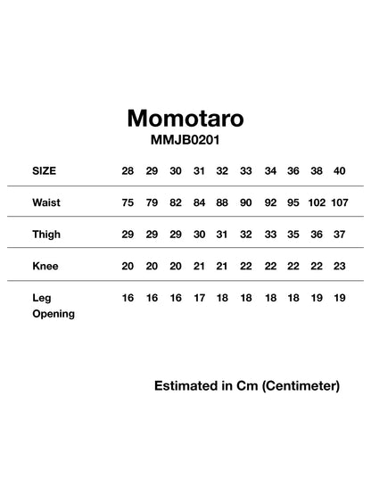 Momotaro Jeans #200 CLASSIC TAPERED 15.7OZ Tokuno Blue MMJB0201