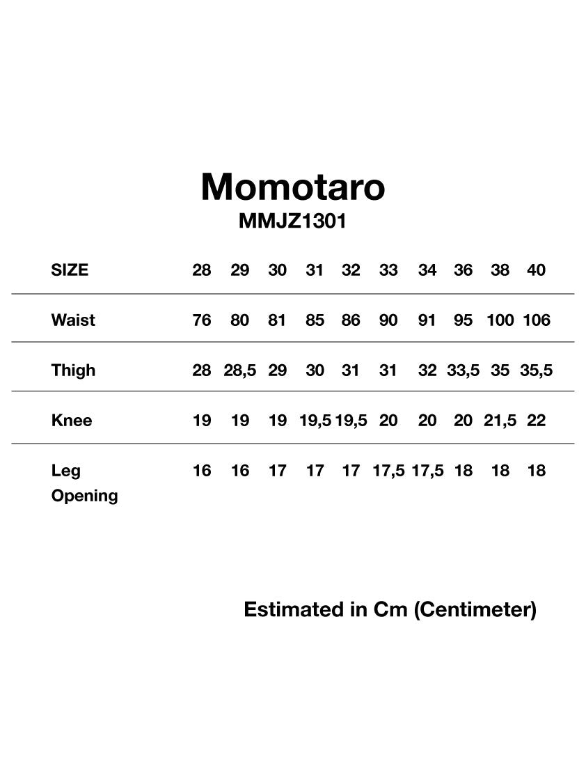 Momotaro Jeans #300 CLASSIC SLIM 15.7OZ 15.7OZ Black MMJZ1301