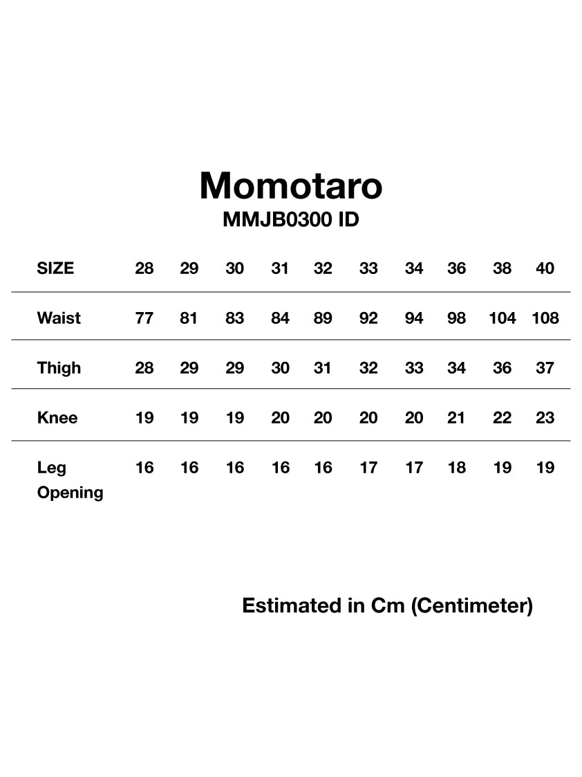Momotaro Jeans #300 STANDARD SLIM 14.7OZ Tokuno Blue MMJB0300 ID