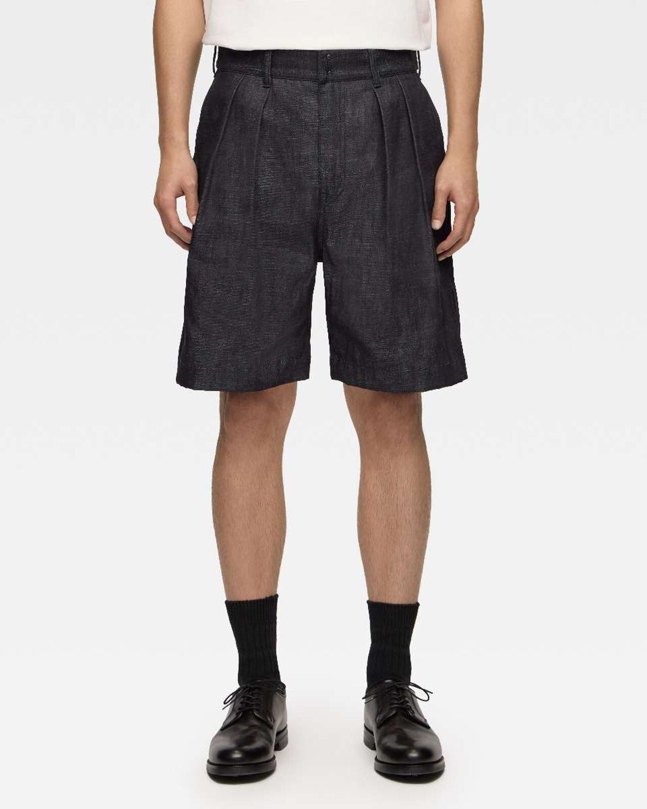 Momotaro Jeans MXSP6000 ID DENIM WIDE SHORTS