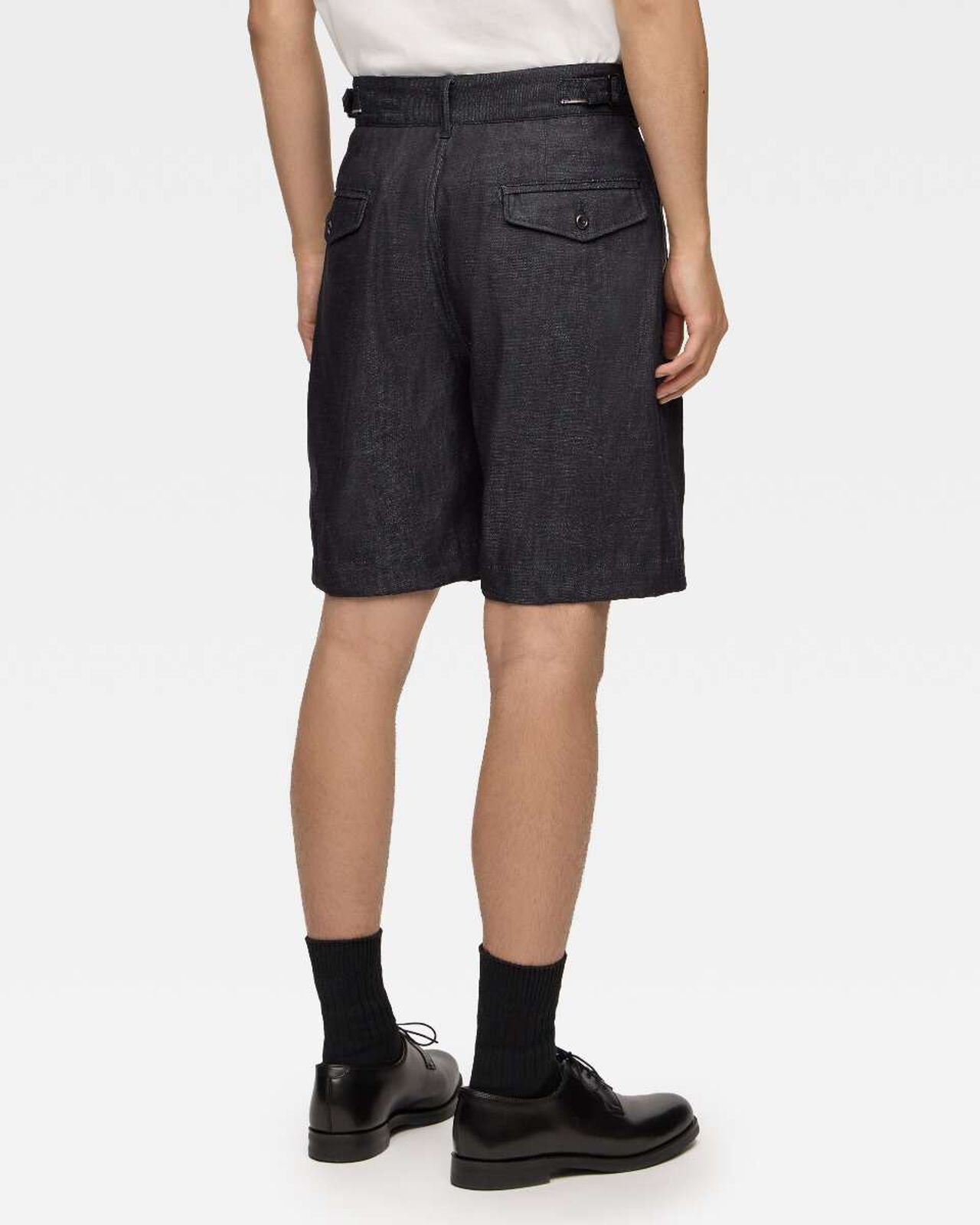 Momotaro Jeans MXSP6000 ID DENIM WIDE SHORTS