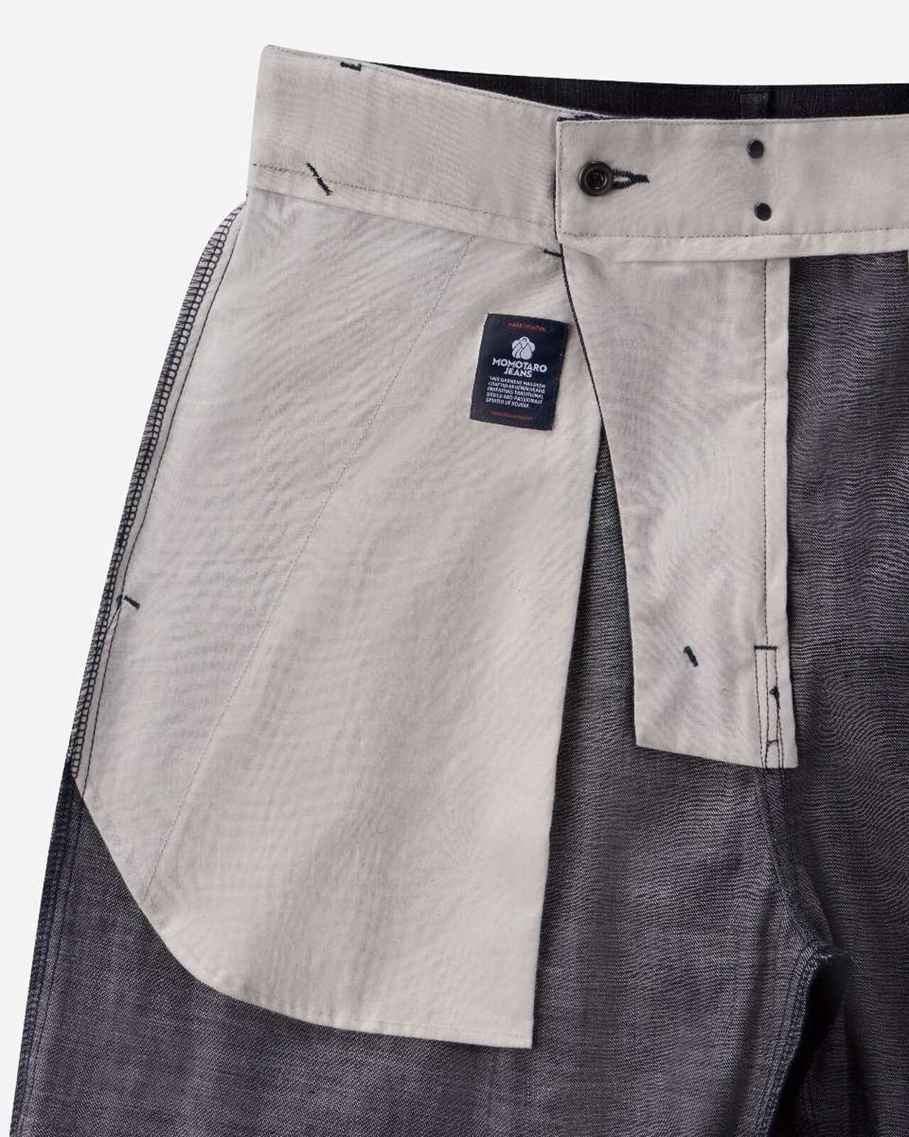Momotaro Jeans MXSP6000 ID DENIM WIDE SHORTS