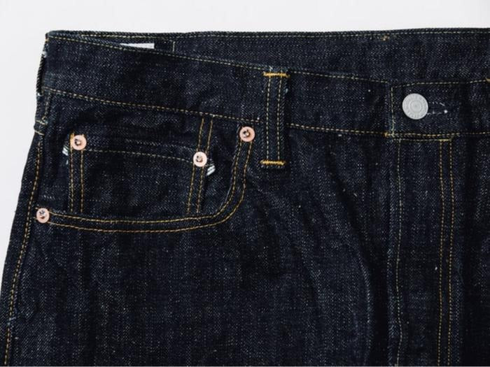 OMOTO DENIM 0415 13.5oz Straight Jeans Indigo