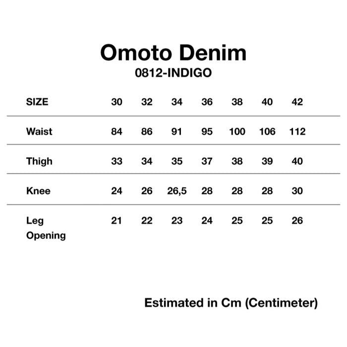 OMOTO DENIM 0812 16oz. Nep Selvedge Jeans (Loose Straight)