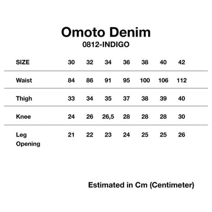 OMOTO DENIM 0812 16oz. Nep Selvedge Jeans (Loose Straight)