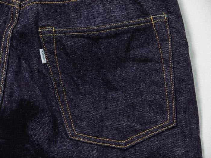 OMOTO DENIM 0815 13.5oz DENIM LOOSE FIT BUTTON FLY