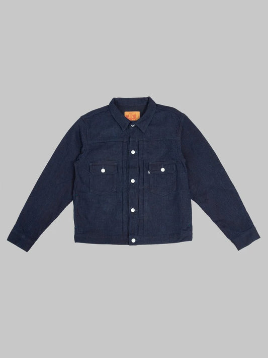 OMOTO DENIM 3220 12oz CUBE SASHIKO DENIM TYPE 2 JACKET
