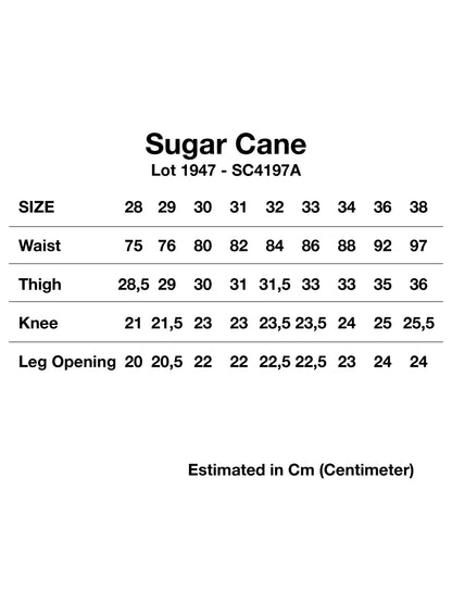 Sugar Cane Jeans 1947 Regular Fit SC41947A