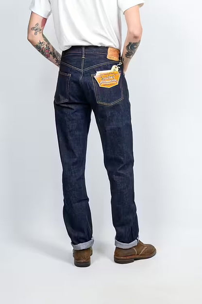 Sugar Cane Pants 1966 Model SC42966A 11oz Work Denim Pants Navy