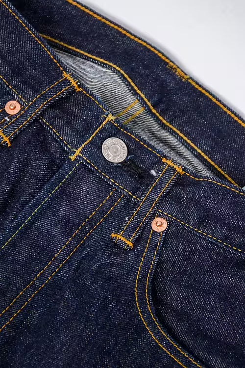 Sugar Cane Pants 1966 Model SC42966A 11oz Work Denim Pants Navy