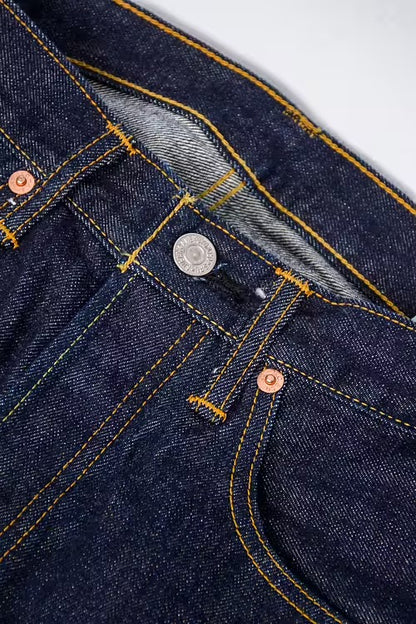 Sugar Cane Pants 1966 Model SC42966A 11oz Work Denim Pants Navy